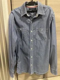 TOMMY HILFIGER デニム長袖シャツ Sサイズ
