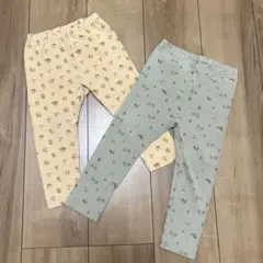 ユニクロ　長ズボン　レギンス　90センチ　まとめ売り　2本セット