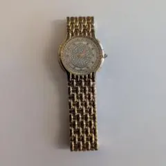 klaeuse 22K ゴールドプレート クォーツ腕時計ジャンクのサムネイル