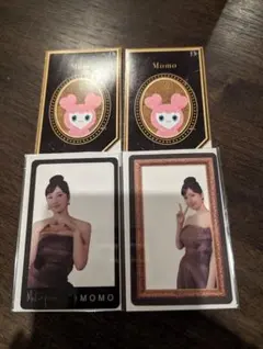 twiceミサモMISAMOショーケースFC限定クリアトレカ　オフラインくじモモ
