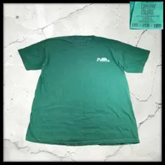 コンフォートカラーズ Tシャツ 2XL 緑 企業ロゴ ワンポイント アメリカ古着のサムネイル