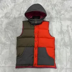 HIMALAYA ヒマラヤ フード付き クレイジーパターンダウンベスト サイズ1
