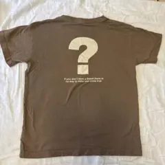 バックプリント Tシャツ ブラウンのサムネイル