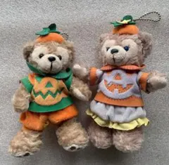 2010年ハロウィンダッフィー、シェリーメイぬいぐるみバッジセット