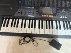 CASIO 光ナビゲーションキーボード LK-60 スタンド付【付属品完備