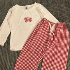 Petit Bateau ベビーパジャマ 2ans/86cm 薄手　長袖