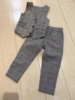 キッズフォーマル 90cm ベストとズボンのみ(注意)