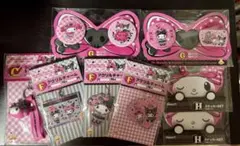 【値引き中】マイメロクロミくじ　マイメロセット(ブラック系)