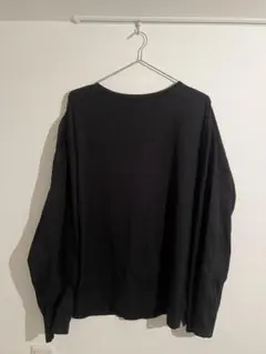 H BEAUTY&YOUTH ロングスリーブTシャツ（ブラック）