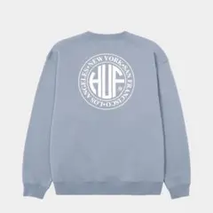 HUF ロゴスウェット ブルー 裏起毛のサムネイル