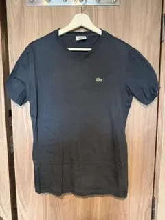 LACOSTE Vネック Tシャツ ネイビー サイズ3のサムネイル