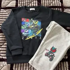 仮面ライダーゼッツ 実写 裏毛トレーナー ロングパンツ 130cm 新品 未使用