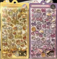 め*！様 【未使用】ボンボンドロップシール　はちみつ　にーはお　2枚セット