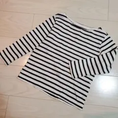 ユニクロ◆ボートネックカットソー◆110　プティマイン　アプレレクール　無印