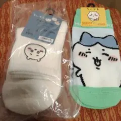 ちいかわ　ハチワレ　ソックス　靴下　GU　しまむら　Avail