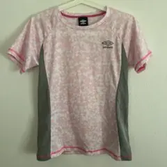 umbro Tシャツ ピンク/グレー
