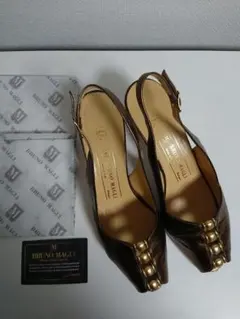 BRUNO MAGLI バックストラップサンダル イタリア製のサムネイル