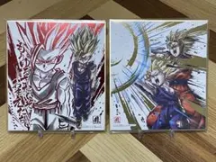 ドラゴンボール 色紙アート2枚セット
