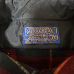 【70s】PENDLETON ウールシャツ ネルシャツ オンブレチェック