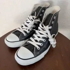 CONVERSE オールスター ハイカット ブラック レザー