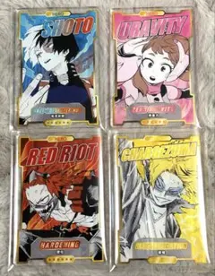 ヒロアカ/ジャンフェス/ステータスカードコレクション/轟/麗日/上鳴/切島