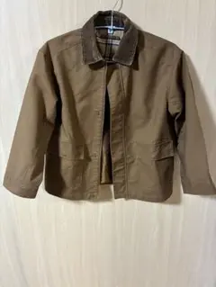 UNIQLO キッズ ジャケット ブラウン 130