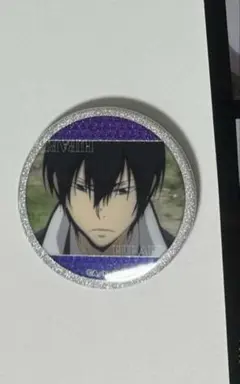 カラオケの鉄人×家庭教師ヒットマンREBORN! 雲雀恭弥　缶バッジ