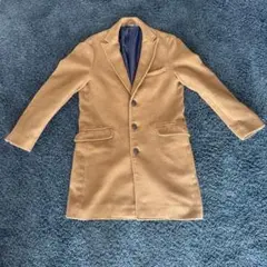 glory crew ベージュ チェスターコート M