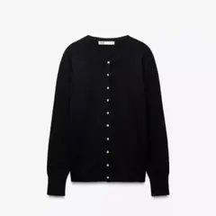 ZARA 黒 カーディガン Mサイズ