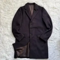 ユナイテッドアローズ MERINOS 100's チェスターコート ウール XL