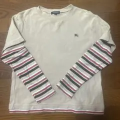 BURBERRY 古着 キッズ長袖カットソー