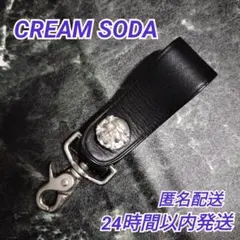 CREAM SODA 本革 オリジナルドクロキーホルダー クリームソーダ