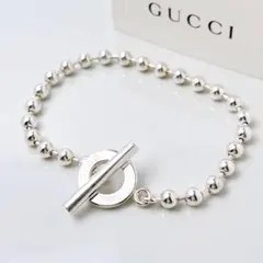18 グッチ GUCCI 925 ブレスレット シルバー OT741