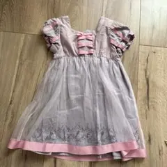 Loulou Ami 半袖ワンピース 100cm ラプンツェル