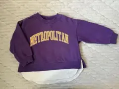 CIAOPANIC TYPY 紫 トレーナー 100-110cm