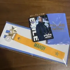 関口メンディーセット　フラッグストラップ　フォトカード