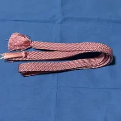 帯締め　ピンク