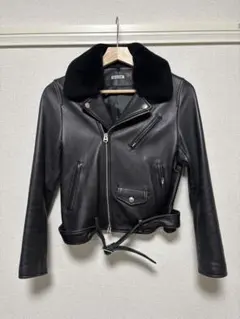 FREAK'S STORE フリークスストア ラムレザーライダースジャケット Sのサムネイル