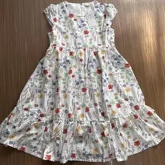 petit main ボタニカルワンピース 130