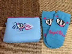 ANGEL BLUE ポーチとソックスセット