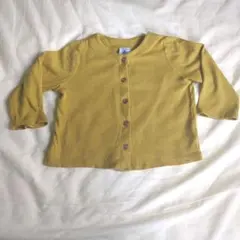 マスタード カーディガン 18m