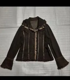 Archive y2k デニム ウエスタン ジャケット グランジ　平成初期