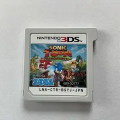 ソニックトゥーン アイランドアドベンチャー　3DS中古ソフト
