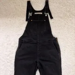 THE SHINZONE ブラックデニムオーバーオール