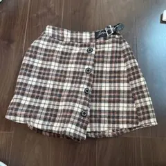 Love RABBYチェック柄スカート 160