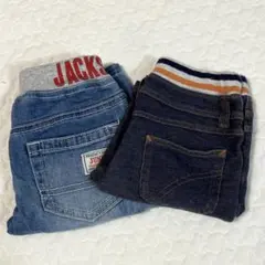 デニムショートパンツ2点セット