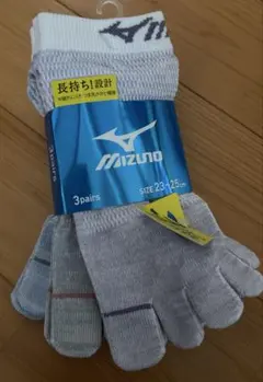 MIZUNO 5本指ソックス　23〜25cm