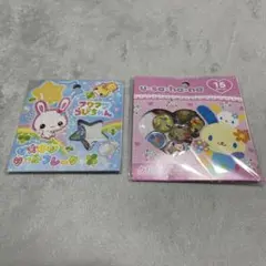 おはじきシールフレーク フワフワらびちゃん クリスタルシール ウサハナ 正規品