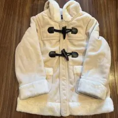 COMME CA ISM フリースダッフルコート 110cm