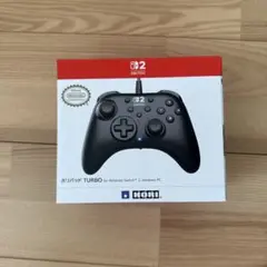Switch2/PC用 ホリパッドTURBO ブラック HORI